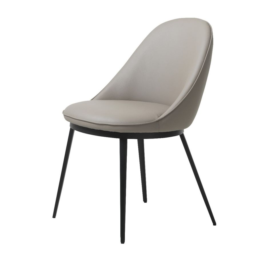 Nordic Home Arvid eetkamerstoel - leer
