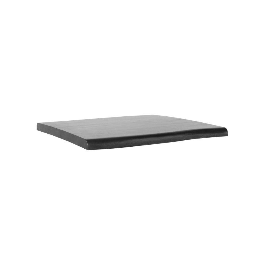 Label51 Restaurant/Bartafel Blad Vierkant Tree Edge 70x70 cm - zwart