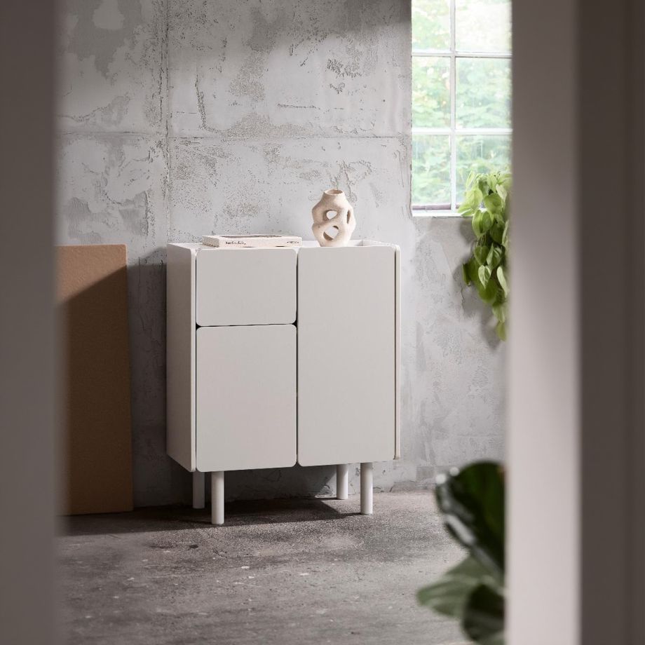 Nordic Home Cheri dressoir 100 cm - wit
