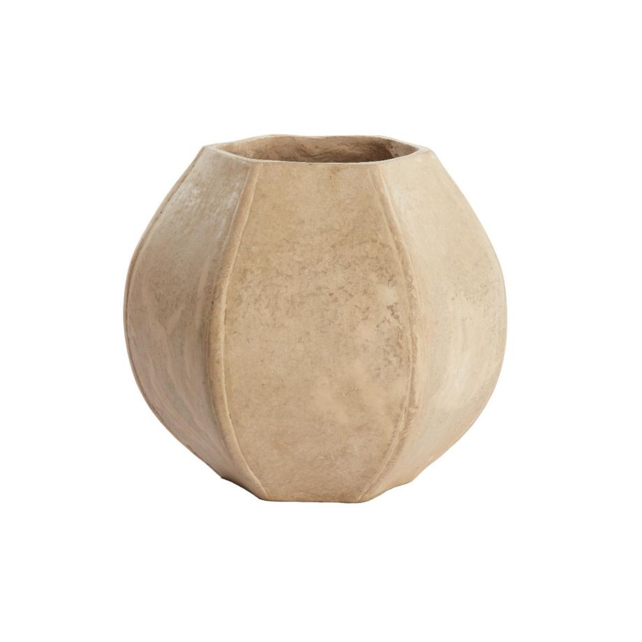 Light & Living Melis decoratie pot Ø37x32,5 cm - naturel