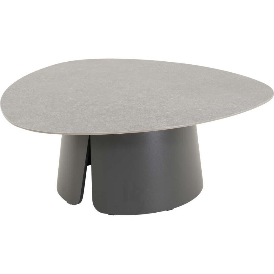 Alva tuin bijzettafel 97x97x37 cm - antraciet