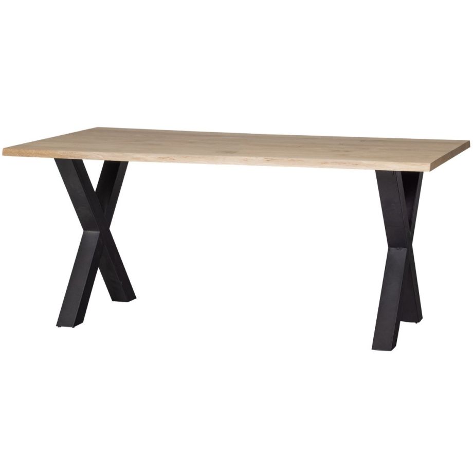 Woood Combi-Tablo boomstam eiken 180x90 cm + Alkmaar poot