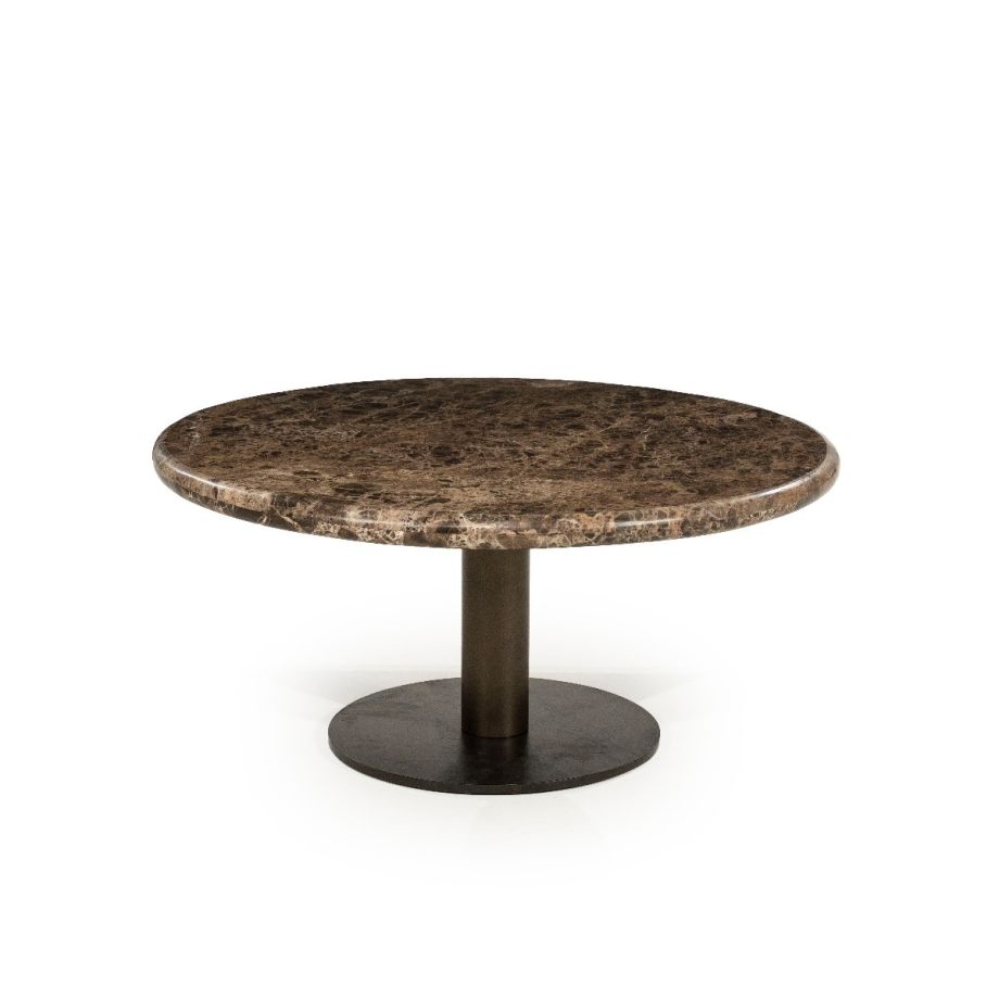 Eleonora Luigi salontafel ø75 cm - bruin