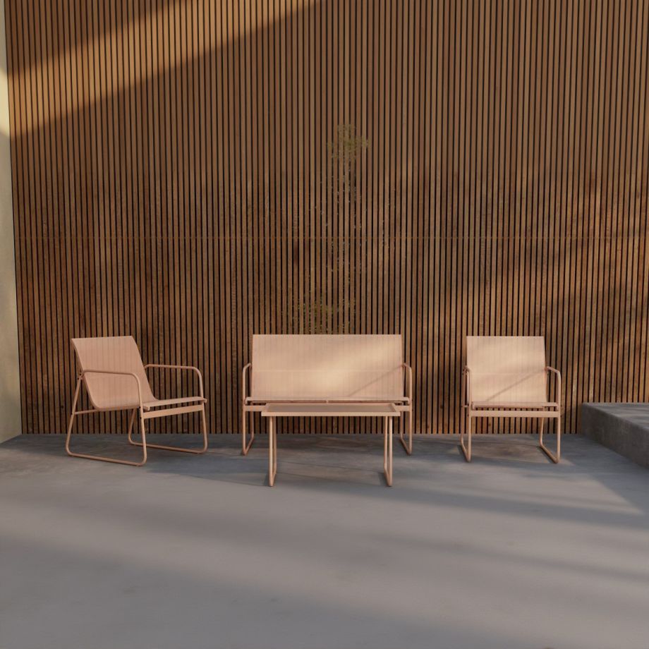 Svea Silas loungeset - beige/beige