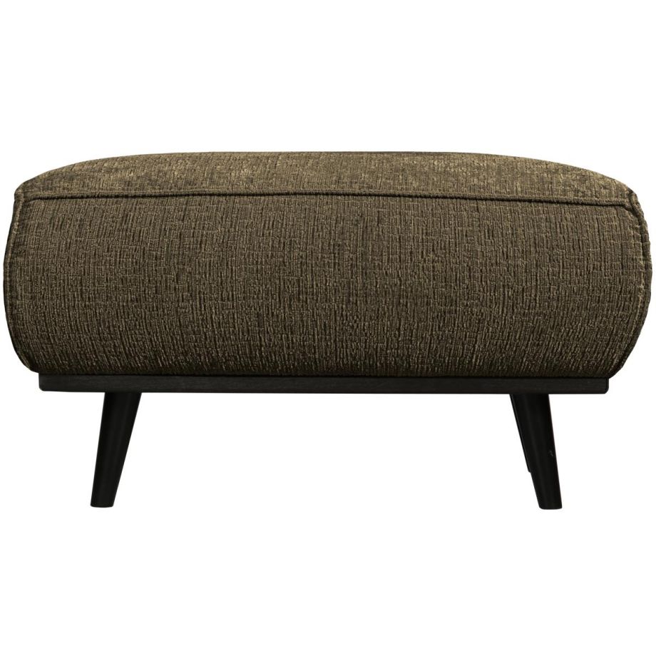 Woood Statement hocker structure velvet