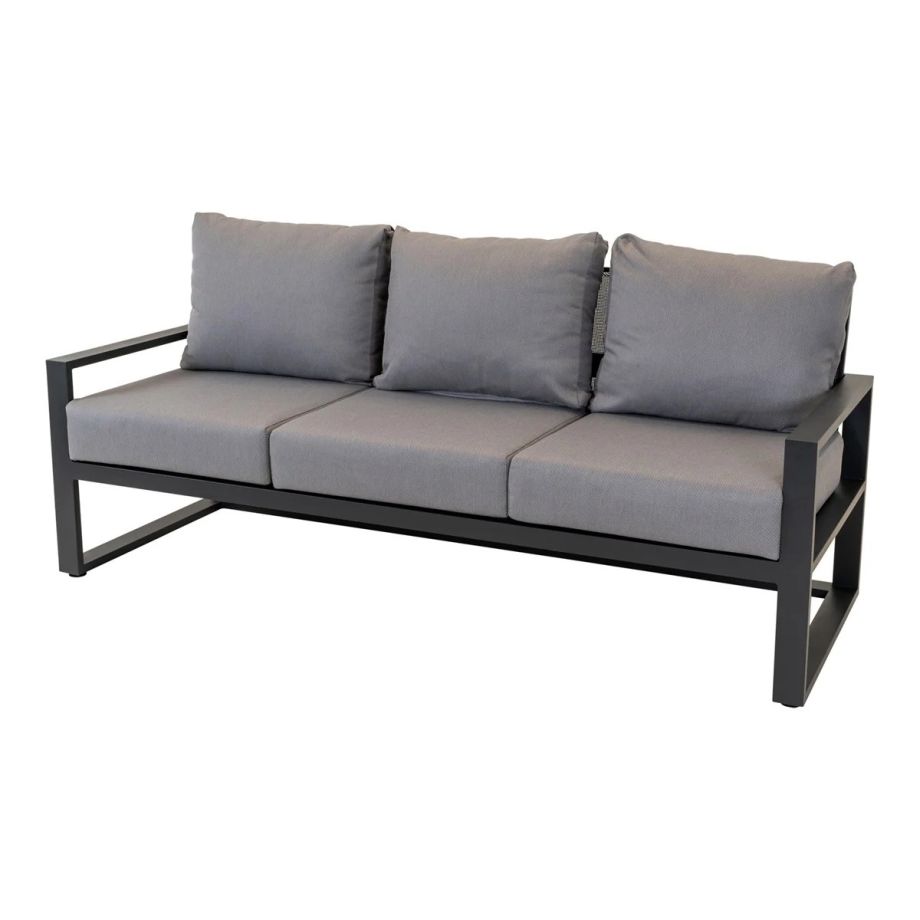 Tormenta 3 zits-loungebank - zwart