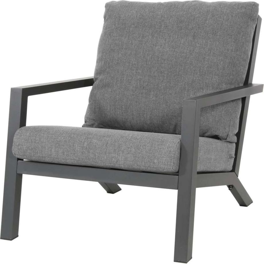 Loungestoel Down Town - grijs