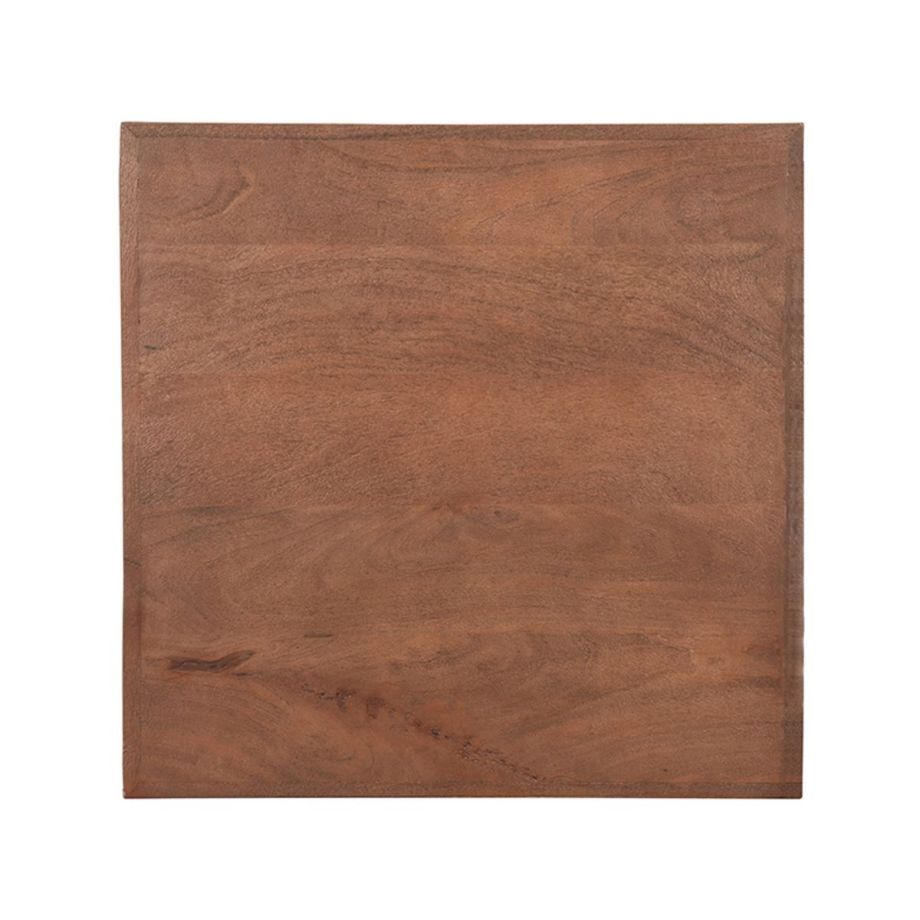 Label51 Restauranttafel 70x70x74 cm - straight edge - espresso
