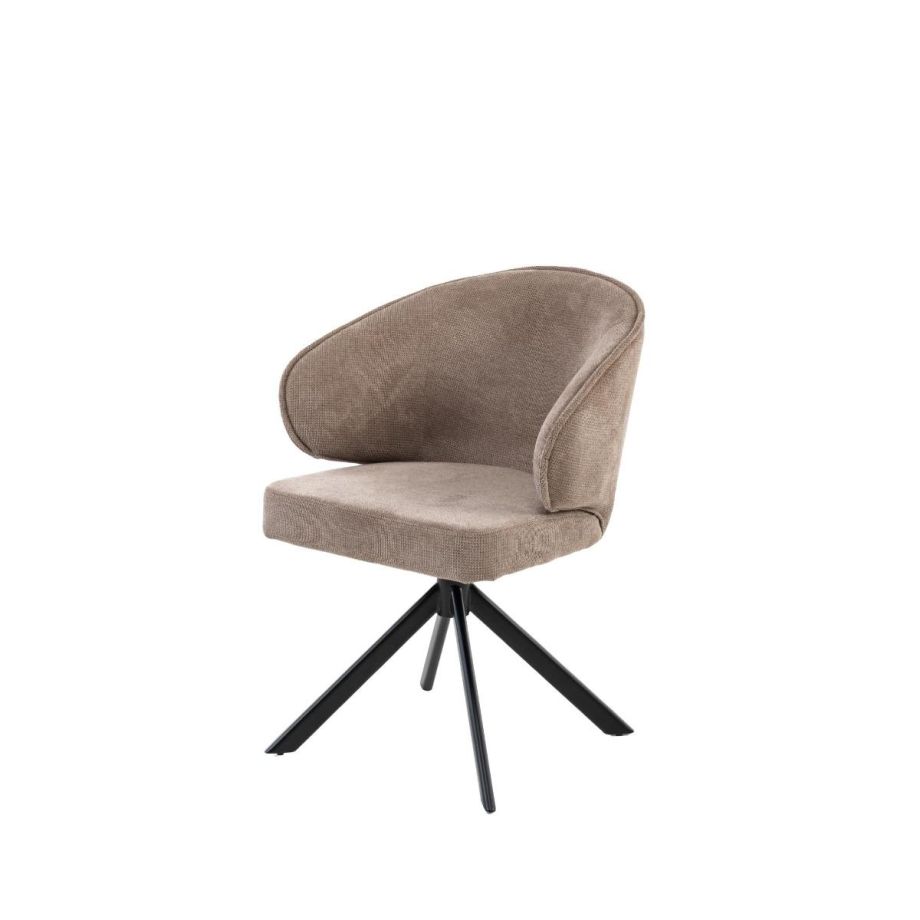 Moods Collection Seoul draaistoel - zwart