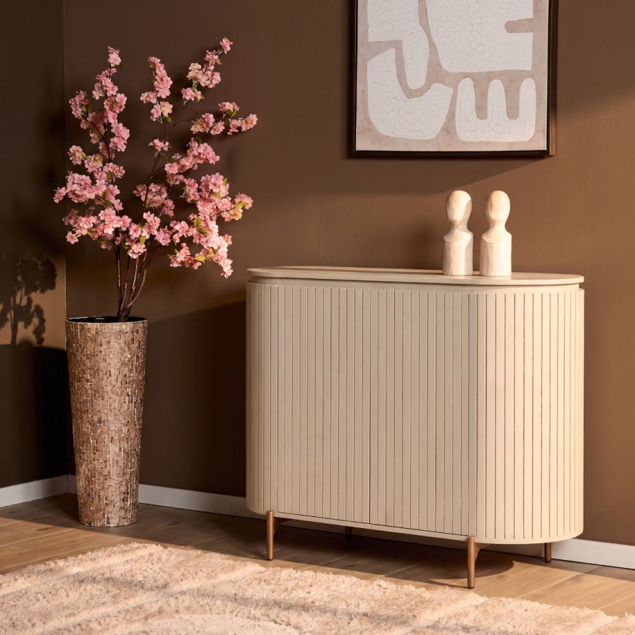 Starfurn Dressoir Solana mangohout 115 cm - zand