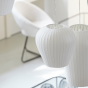 Xela hanglamp Ø30x30 cm wit van het woonmerk Light&Living