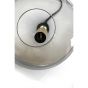 Solna hanglamp 3L - antiek brons/smoke glas