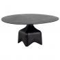 Foss salontafel 40 x ø75 cm zwart/bruin van het woonmerk Woood