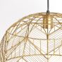 Kalibo hanglamp goud 40cm van het woonmerk Light&Living