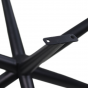 Oakland onderstel 3D 130x90x72 cm metaal zwart van het woonmerk HSM Collection