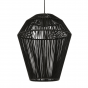 Deya hanglamp Ø30x37 cm mat zwart van het woonmerk Light&Living