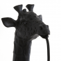 Giraffe wandlamp 24,5x12x75 cm mat zwart van het woonmerk Light&Living