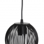 Abby hanglamp Ø19x26 cm mat zwart van het woonmerk Light&Living