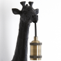 Giraffe wandlamp 24,5x12x75 cm mat zwart van het woonmerk Light&Living