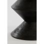 Larus ronde bijzettafel Ø45x60 cm mangohout - mat zwart