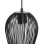 Abby hanglamp Ø16x20 cm mat zwart van het woonmerk Light&Living