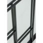 Refar spiegel ø120 cm - mat zwart