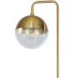 Staande Lamp Globular Metaal Antique Brass