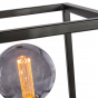 Jadah tafellamp zwart staal 28 cm van het woonmerk Vurna