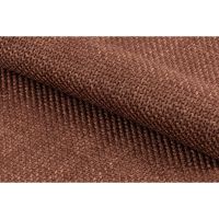 Nøra Lumi armstoel | naturel oak onderstel | stof Basel - terracotta