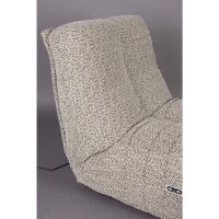Dutchbone Hamilton elektrisch verstelbare fauteuil - beige