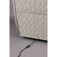 Dutchbone Hamilton elektrisch verstelbare fauteuil - beige