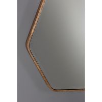 Dutchbone Bryn organische spiegel - bruin