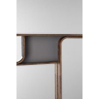 Dutchbone Cordelia spiegel rubberhout 70x120 cm - bruin