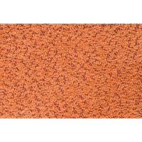 Sen poef bouclé ø39 cm - bruin/oranje