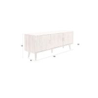Dutchbone Arda dressoir 160 cm - bruin