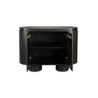 Kenji dressoir mangohout- zwart