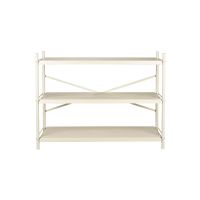 Dutchbone Iron wandkast laag - beige