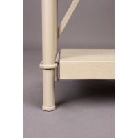 Dutchbone Iron wandkast laag - beige