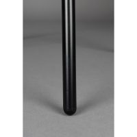 Dutchbone Rodin eetkamerstoel bouclè - zwart