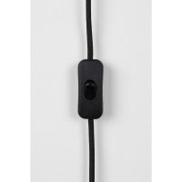 Dudley wandlamp rond S - zwart/goud