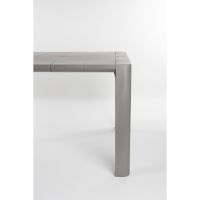 Celina tuintafel staal 220x100 cm - grijs