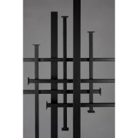 Rumex kapstok - zwart