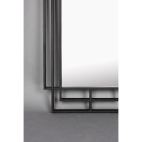 Dutchbone Ramsey spiegel - zwart