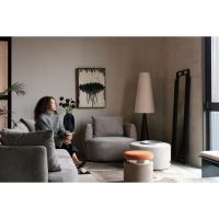 Dutchbone Ramsey spiegel - zwart