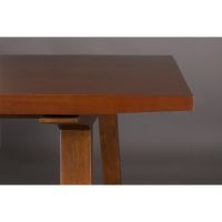 Adamello eettafel 180 x 95 cm - bruin