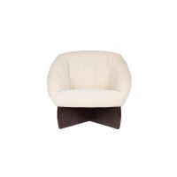 Dutchbone Emilius fauteuil - beige