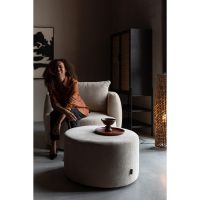 Rocca poef ø70 cm - beige