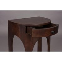 Dutchbone Belvedere bijzettafel/nachtkastje - bruin