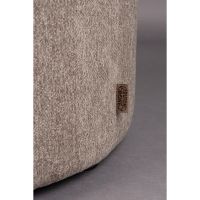 Rocca poef - cappuccino - beige