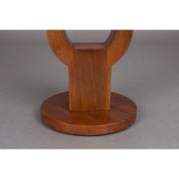 Dutchbone Tondo bijzettafel - bruin